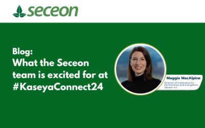 What the Seceon team is excited for at #KaseyaConnect24
